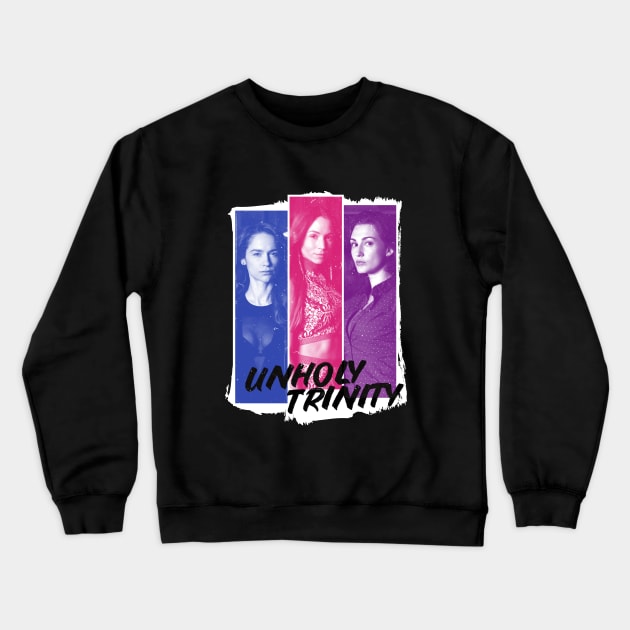 Unholy Trinity - Wynonna Earp Crewneck Sweatshirt by Maudeline